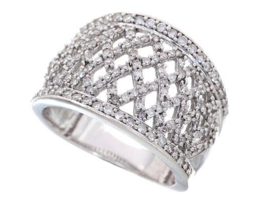 D0.75ct K18WG 6.8g Ring