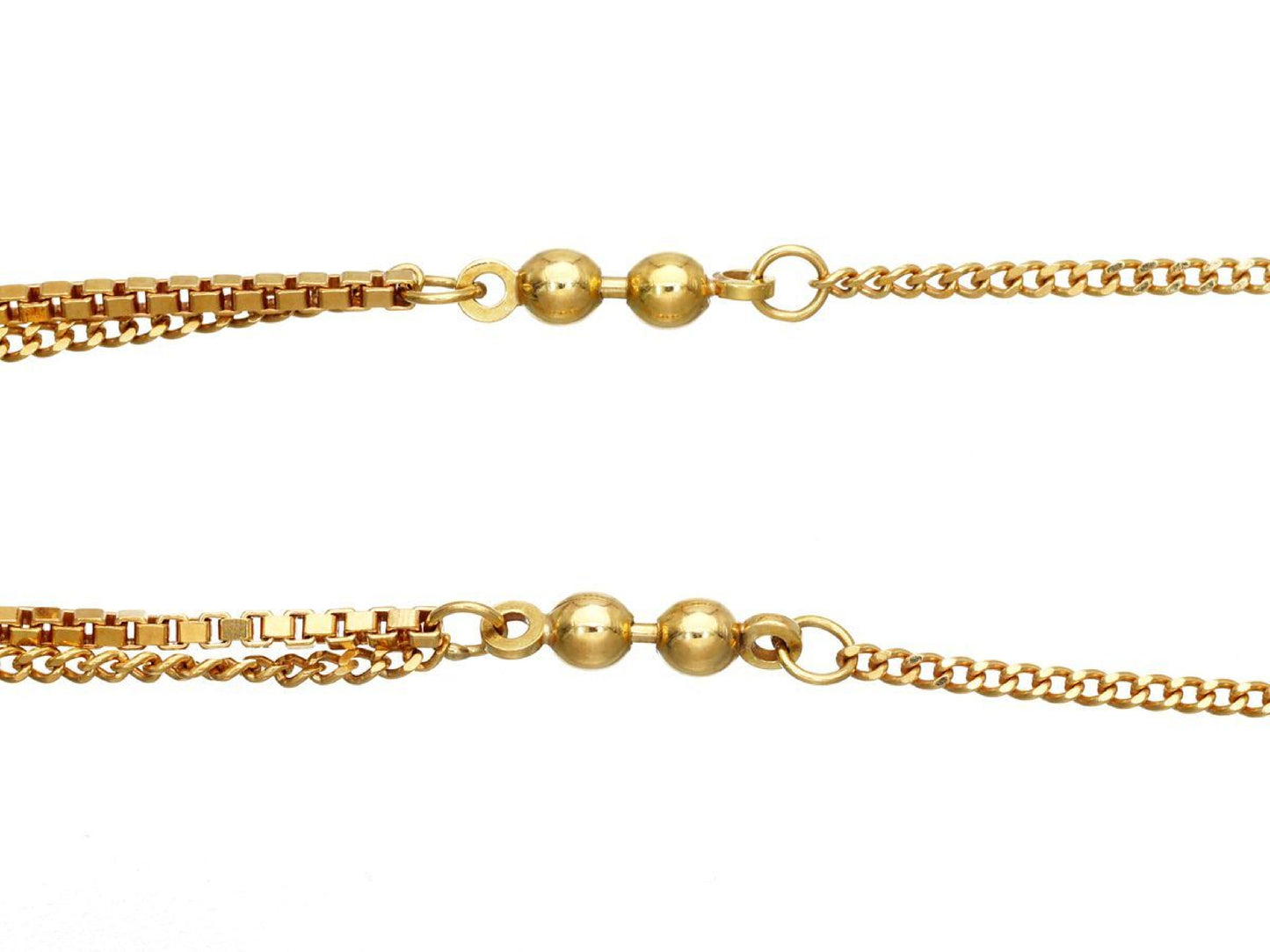 D0.10ct K18 3.4g Necklace
