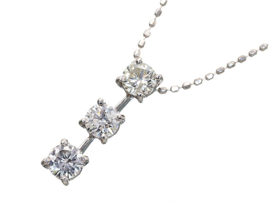 D0.609ct K18WG/750 2.0g Necklace
