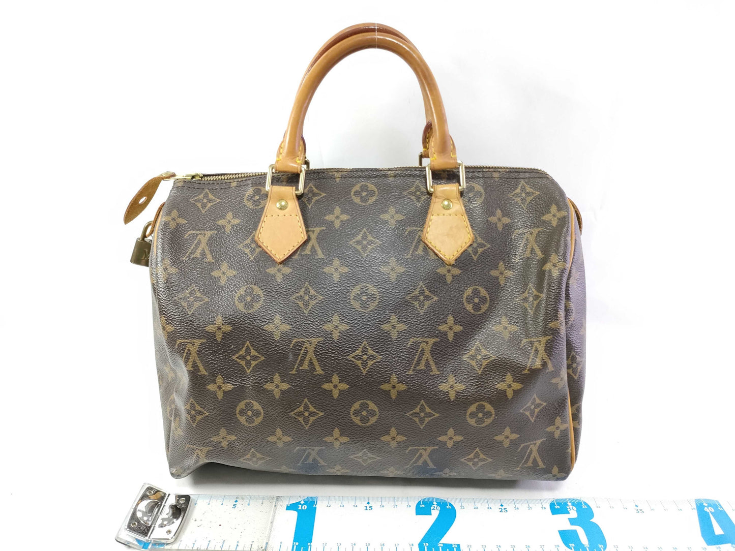 LOUIS VUITTON Monogram Vuitton Monogram Speedy 30 Handbag