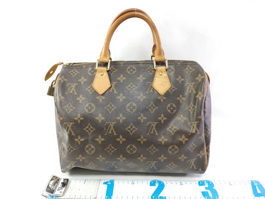 LOUIS VUITTON Monogram Vuitton Monogram Speedy 30 Handbag