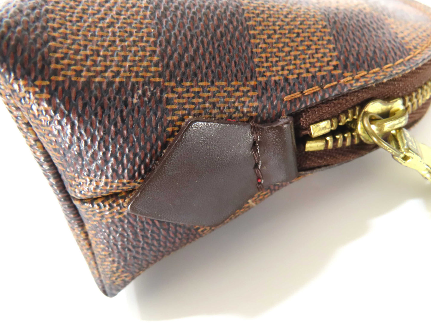 LOUIS VUITTON Damier LV Damier Pochette Cosmetic PM Pouch