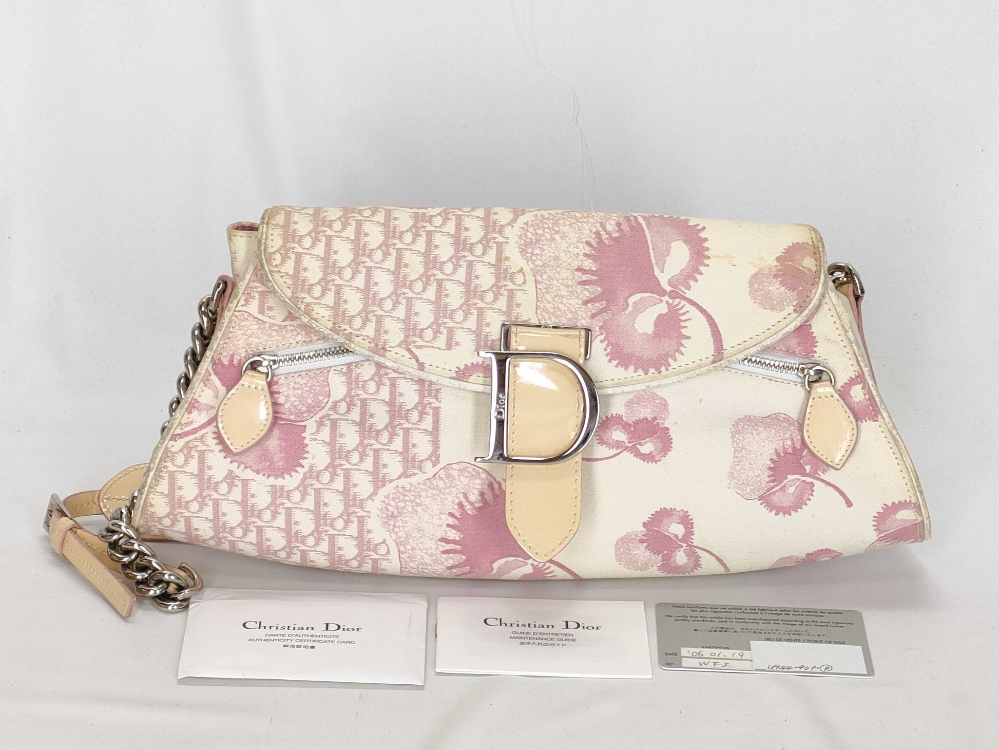 Dior Trotter Dior Dior Shoulder Bag Trotter Floral Shoulder Bag