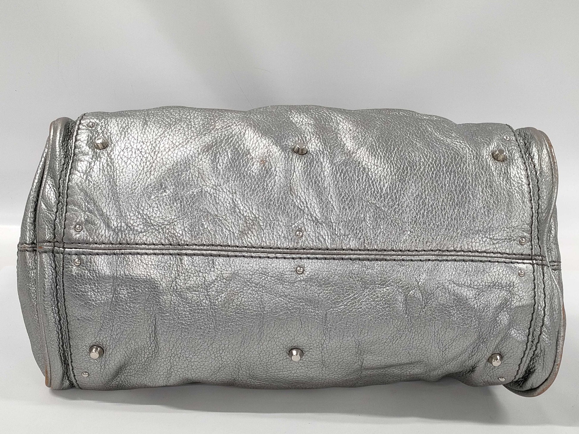 Chloe Paddington Silver Padlock Handbag
