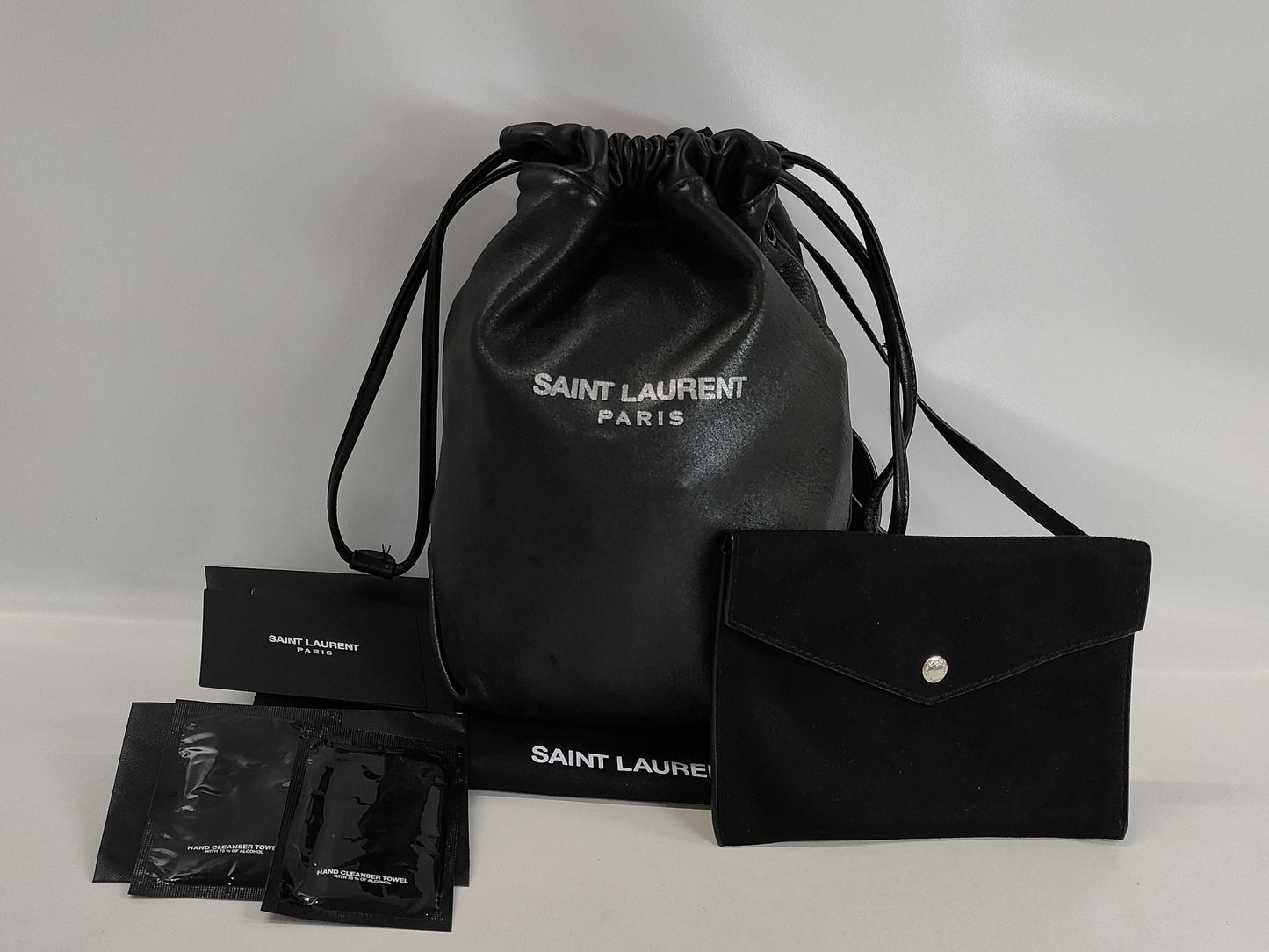 SAINT LAURENT Small Teddy Chain Shoulder Bag