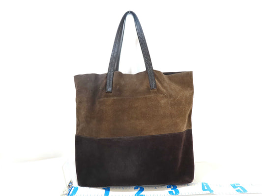 Miu Miu Miu Miu Tote Bag Suede/Brown Tote Bag