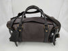 LOUIS VUITTON Utasack Weekend Leather/Cafe Boston Bag