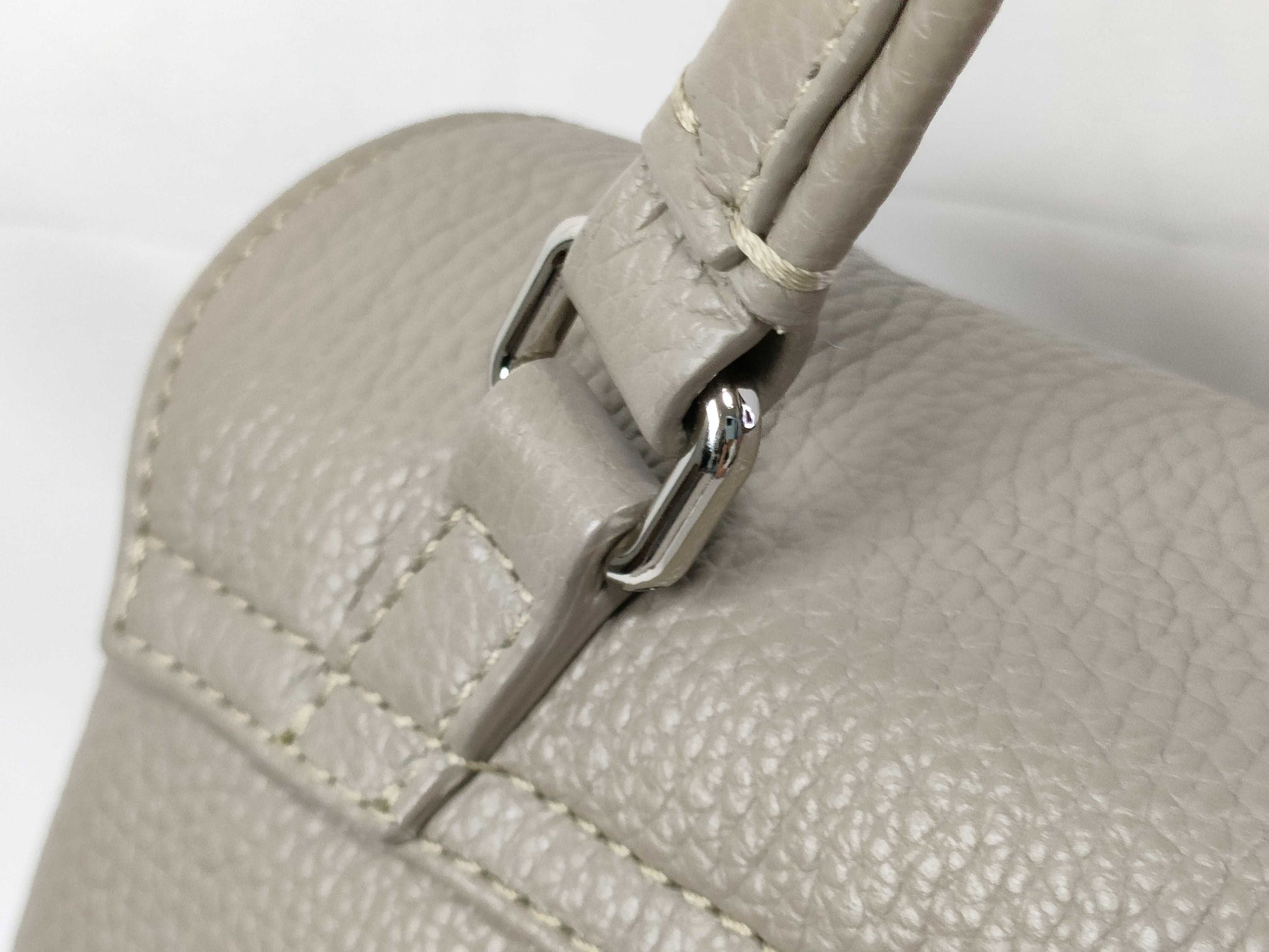ZANELLATO Postina Small Leather/Beige Shoulder Bag