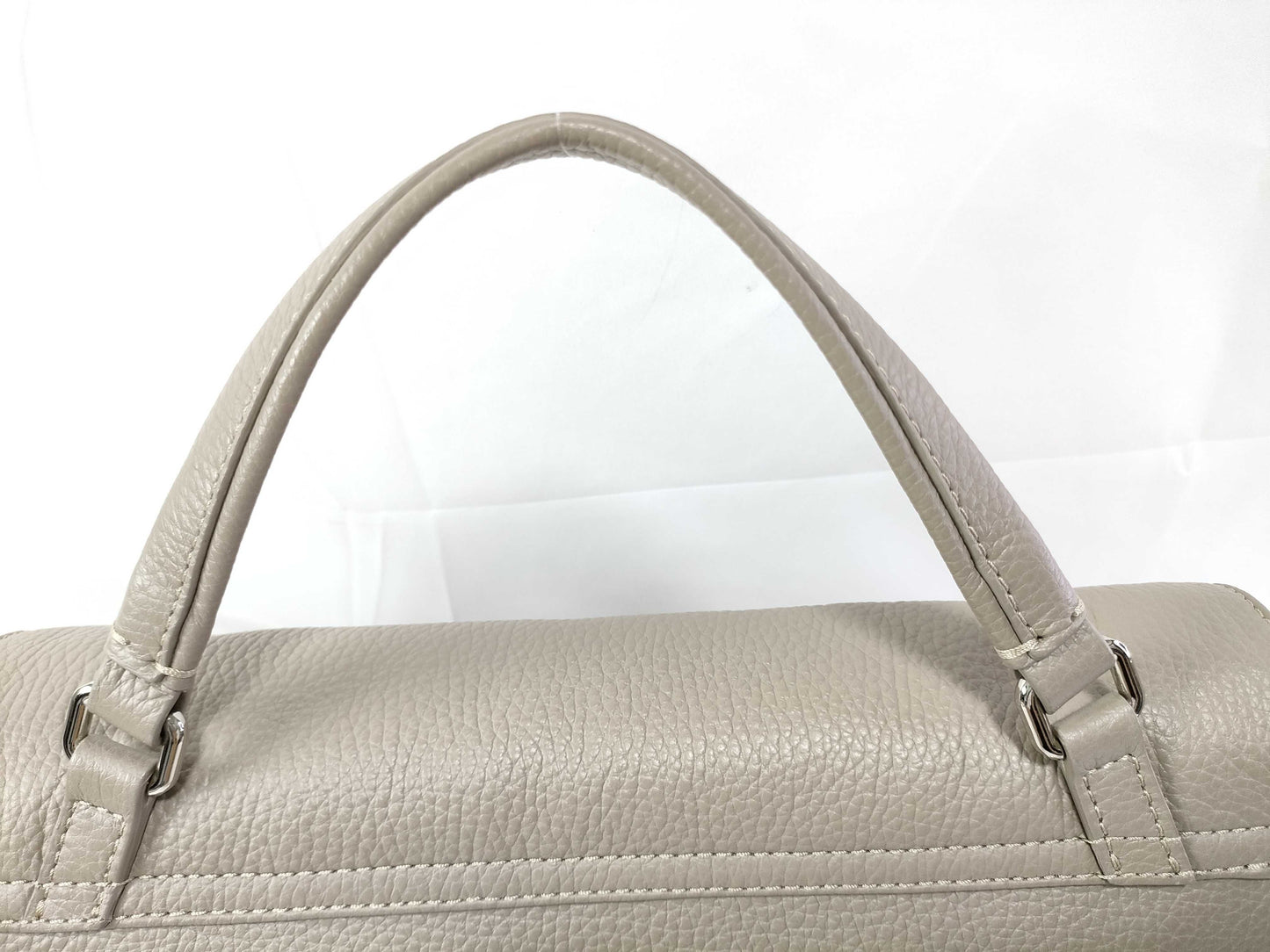 ZANELLATO Postina Small Leather/Beige Shoulder Bag
