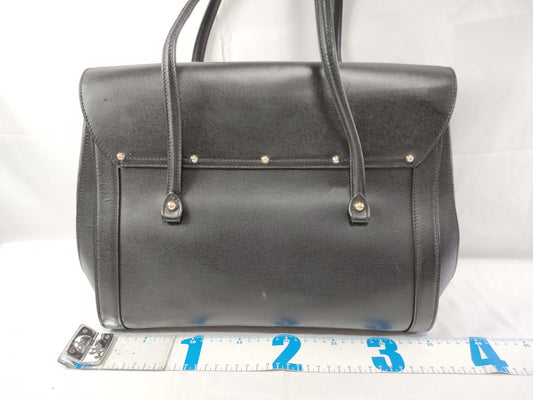 GUCCI GUCCI Bamboo Bag Leather/Black Handbag