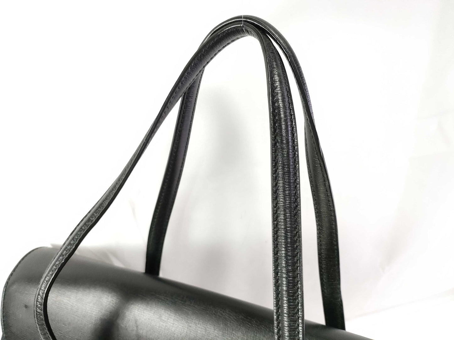 GUCCI GUCCI Bamboo Bag Leather/Black Handbag