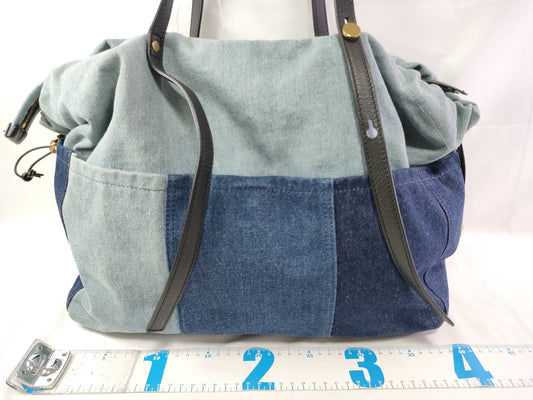 Chloe Chloe Tote Bag Denim/Blue Tote Bag