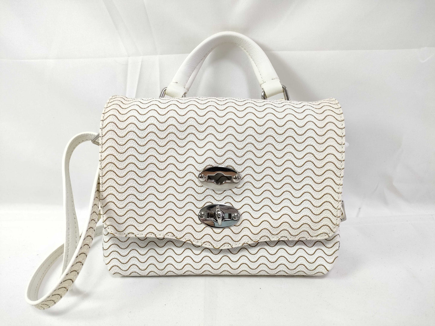 ZANELLATO Postina 2WAY PVC/White Bag