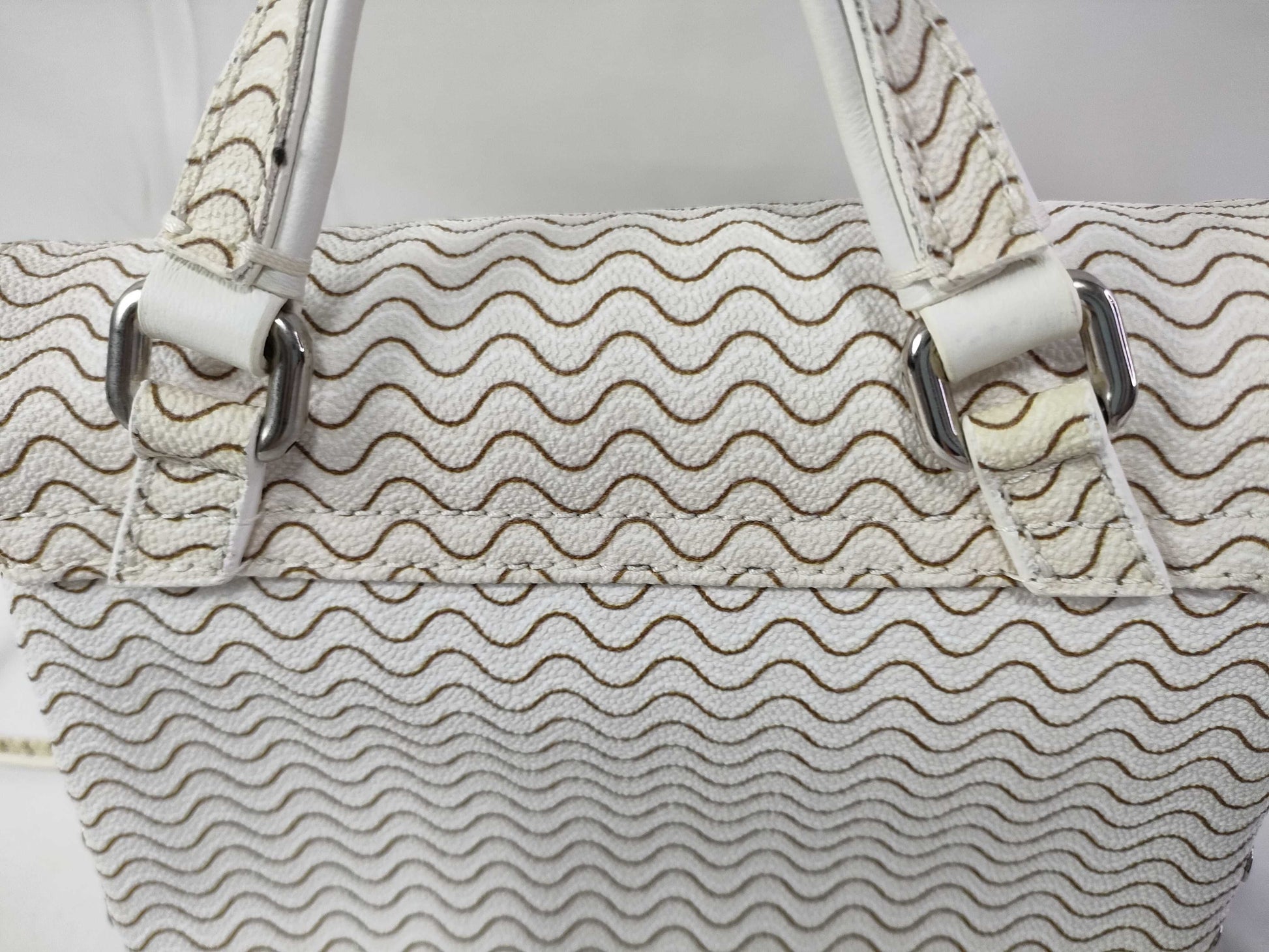 ZANELLATO Postina 2WAY PVC/White Bag