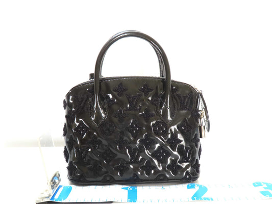 LOUIS VUITTON Lockit BB Bouclette/Noir Handbag