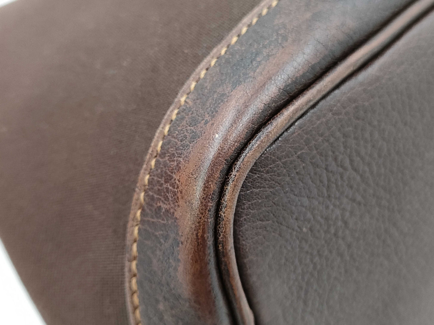 HERMES HERMES Garden Party TPM □H Engraved Handbag with Strap