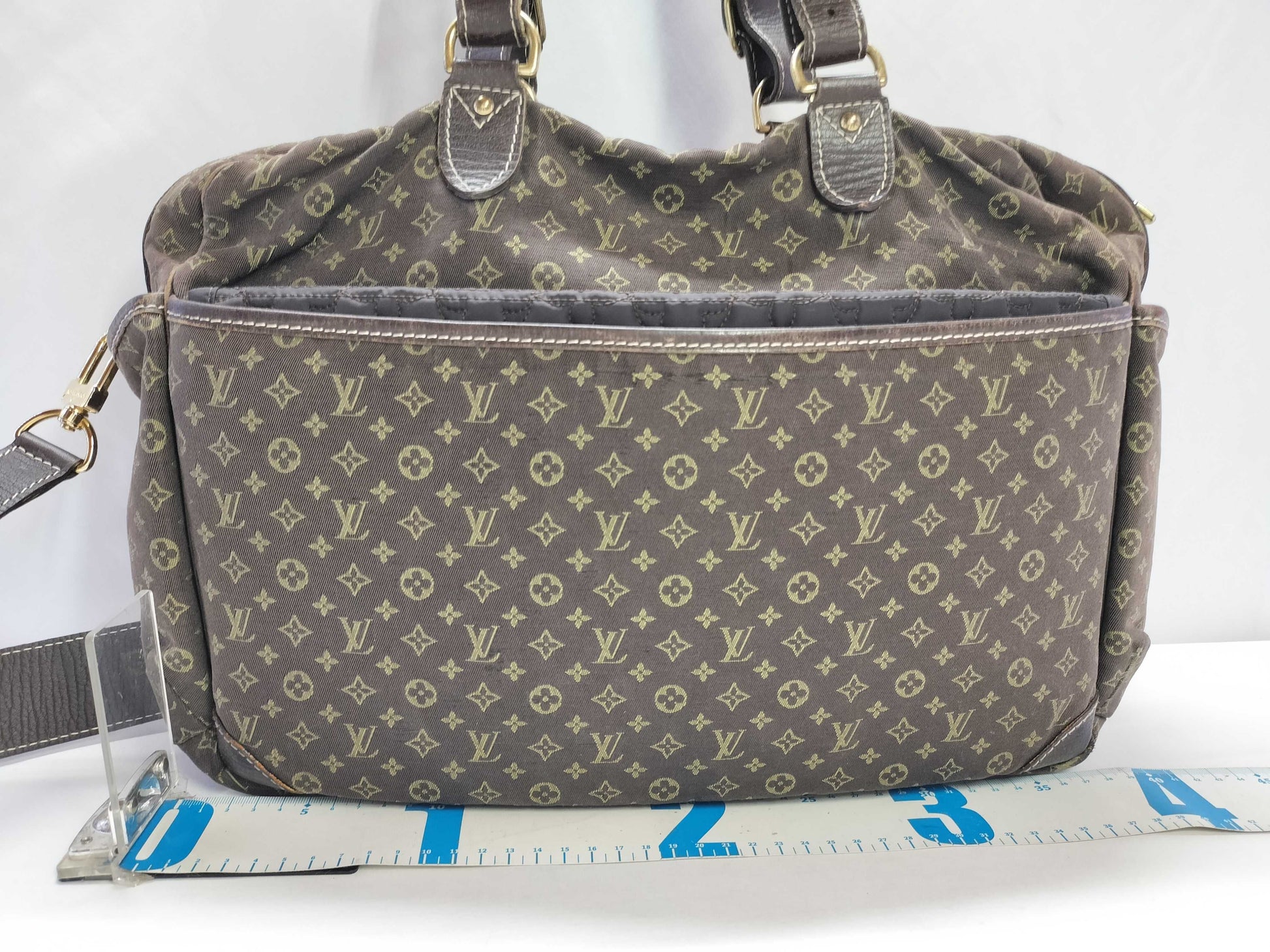 LOUIS VUITTON Monogram Mini Run LOUIS VUITTON Monogram Mini Run Sack Araj Ebenu 2wey Matte SR0067 Handbag