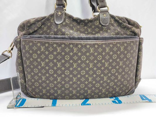 LOUIS VUITTON Monogram Mini-Lan Sac Arage Ebene 2-way handbag with mat, SR0067