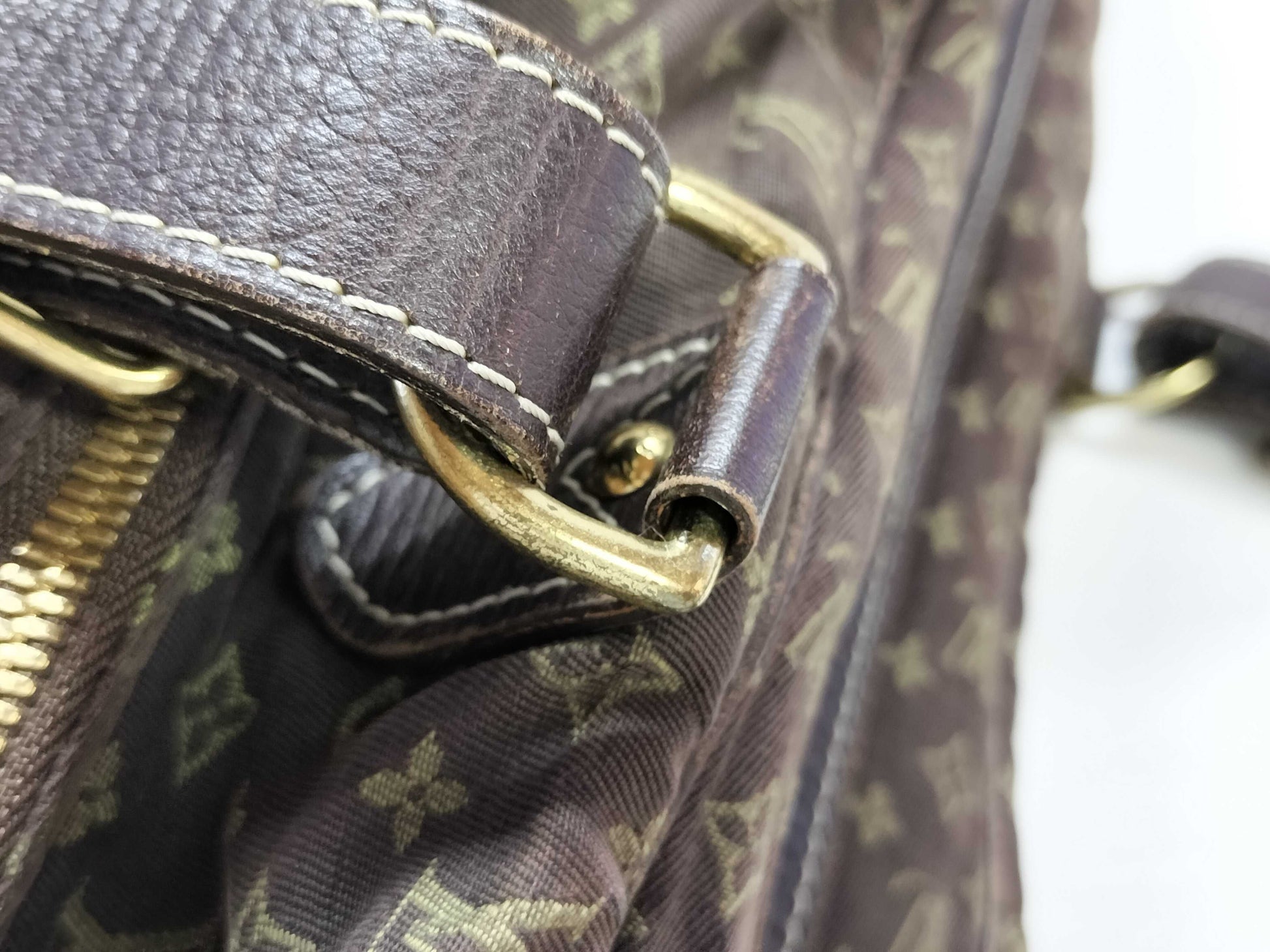 LOUIS VUITTON Monogram Mini Run LOUIS VUITTON Monogram Mini Run Sack Araj Ebenu 2wey Matte SR0067 Handbag