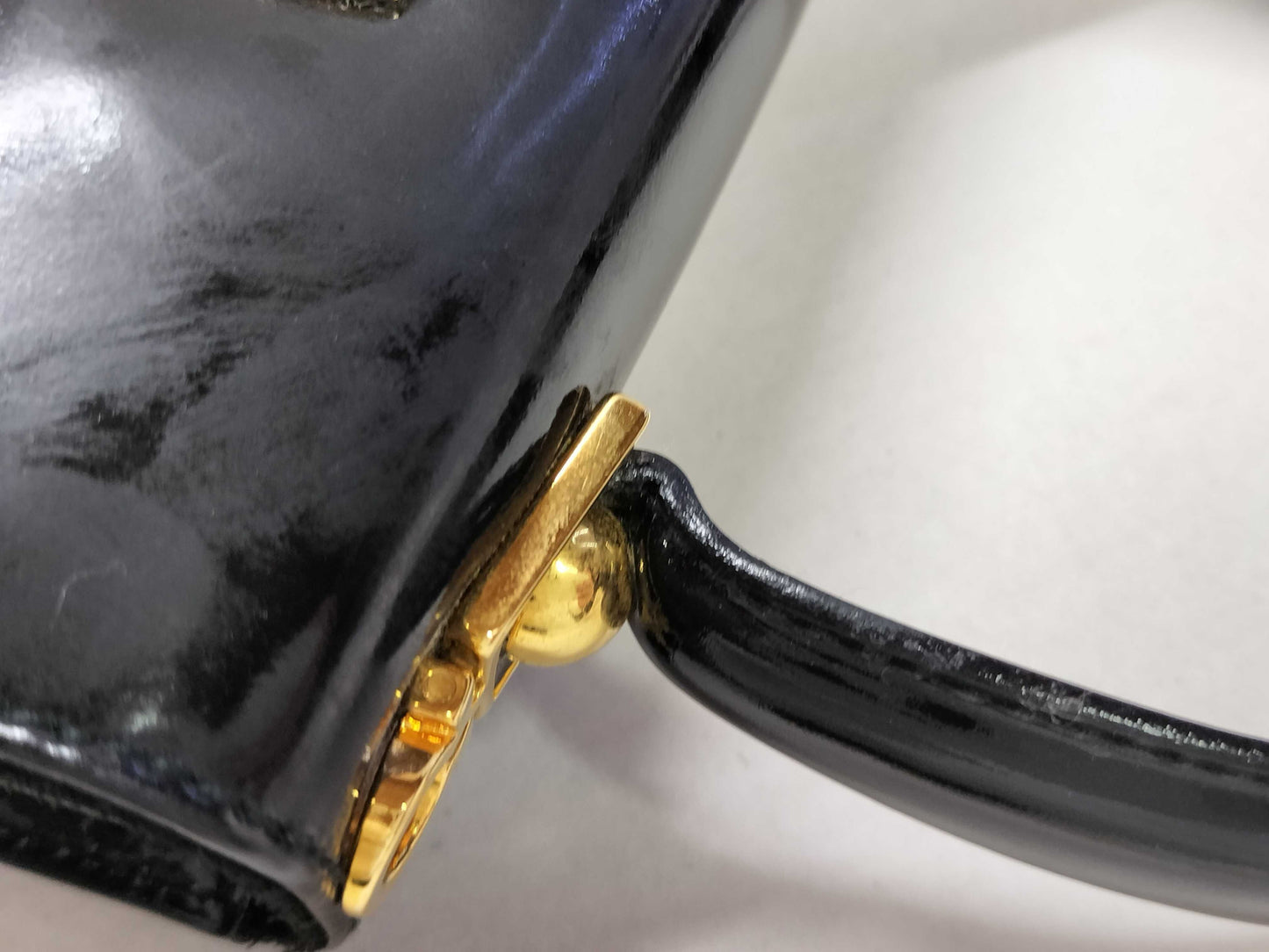 Salvatore Ferragamo Gancini Salvatore Ferragamo Gancini 2way Handbag with Strap Handbag