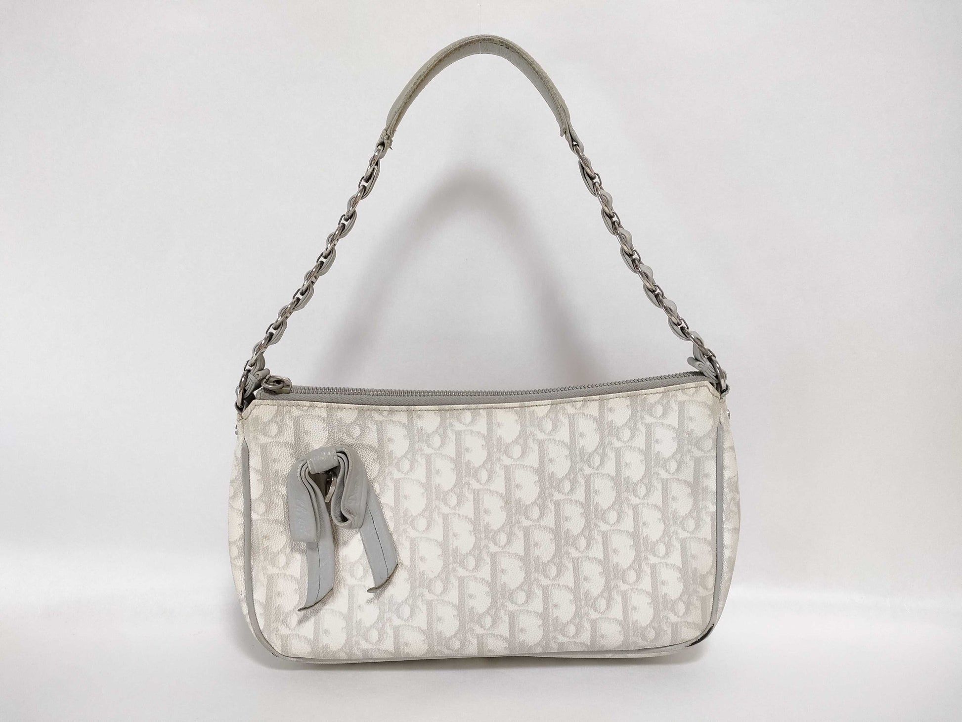 Dior Trotter Christian Dior Trotter Handbag White Handbag