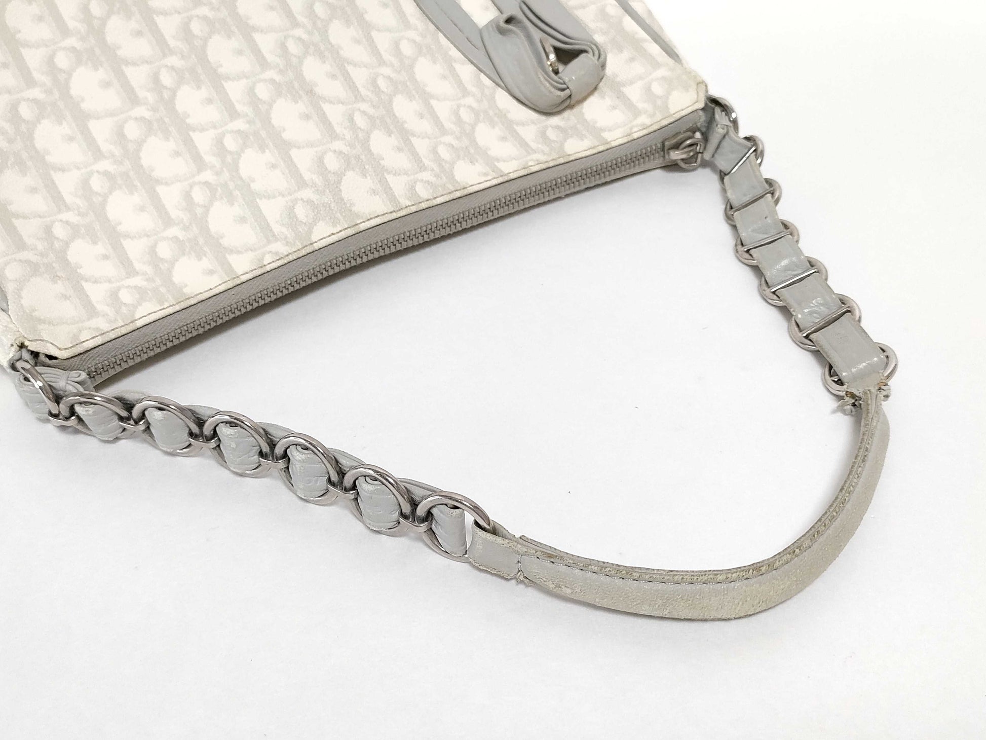 Dior Trotter Christian Dior Trotter Handbag White Handbag