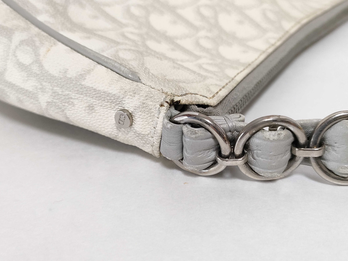 Dior Trotter Christian Dior Trotter Handbag White Handbag