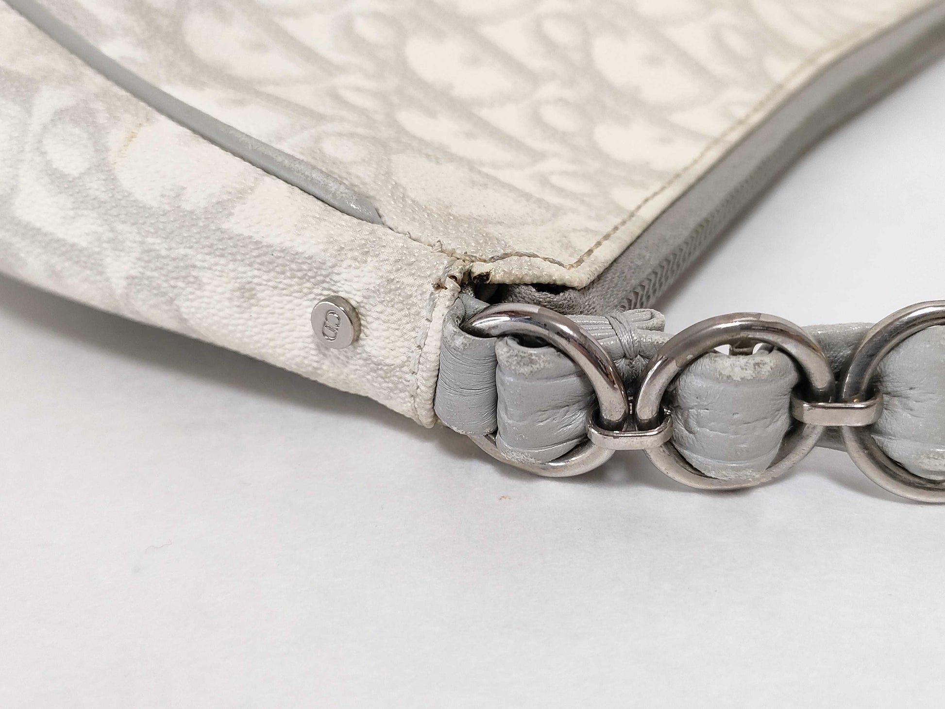Dior Trotter Christian Dior Trotter Handbag White Handbag