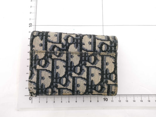 Dior Trotter Christian Dior Trotter Coin Case Black Saddle Coin Case