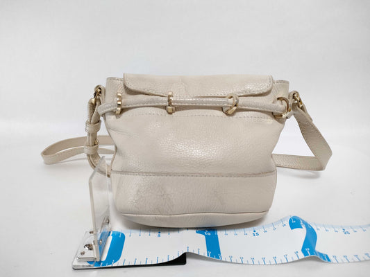 Chloe Chloe Shoulder Bag Seabike Loe Beige Fringe Shoulder Bag