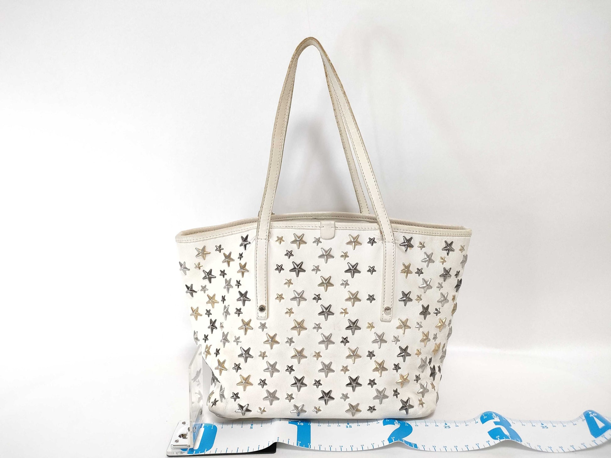 JIMMY CHOO Jimmy CHOO Handbag Star White Tote Bag