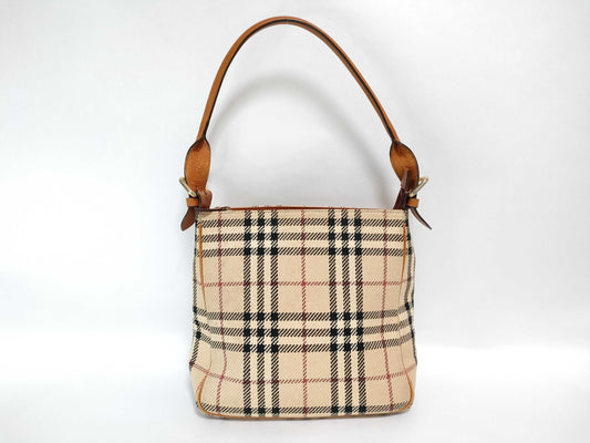 BURBERRY Shoulder Bag Tweed Shoulder Bag