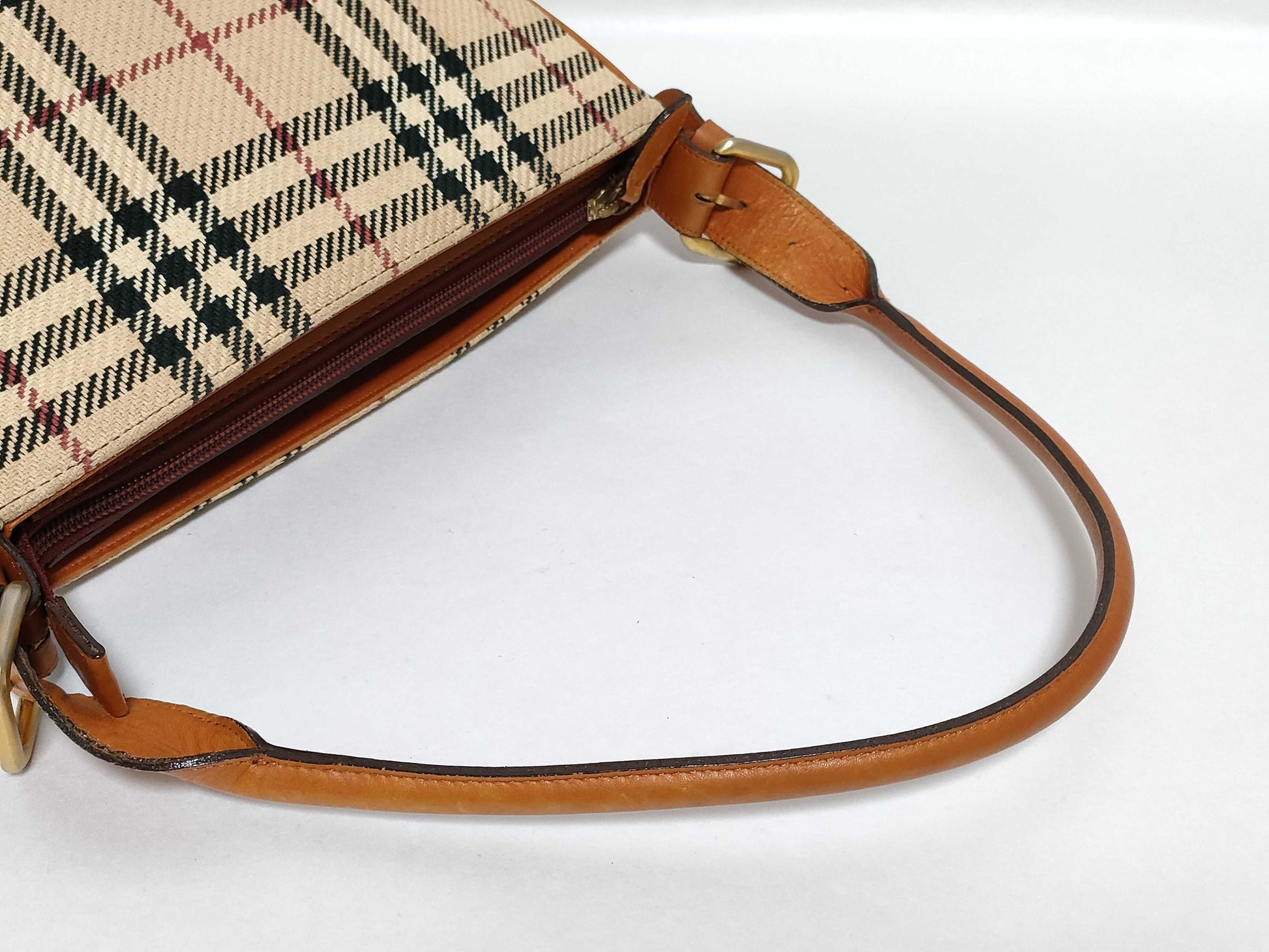 BURBERRY Shoulder Bag Tweed Shoulder Bag