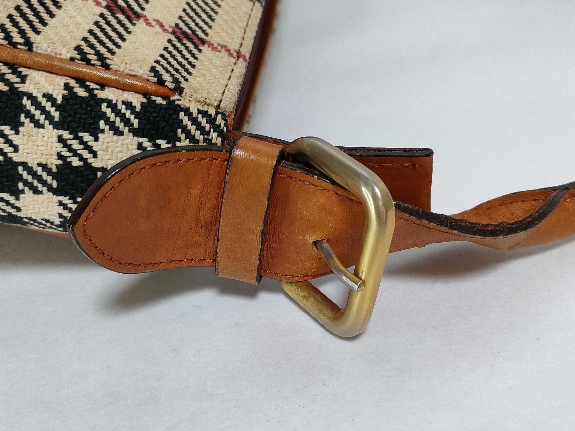 BURBERRY Shoulder Bag Tweed Shoulder Bag