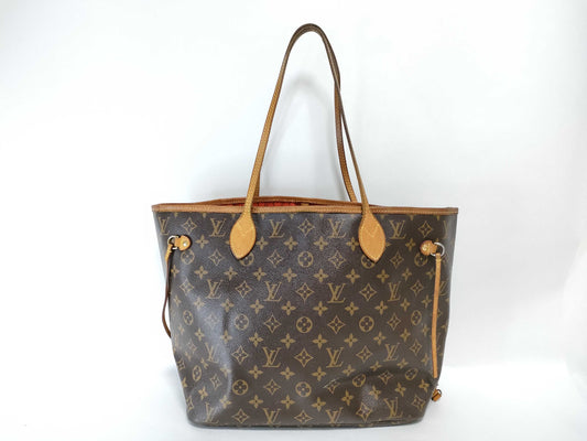 LOUIS VUITTON Monogram Louis Vuitton Monogram Neverful MM M40156 Tote Bag