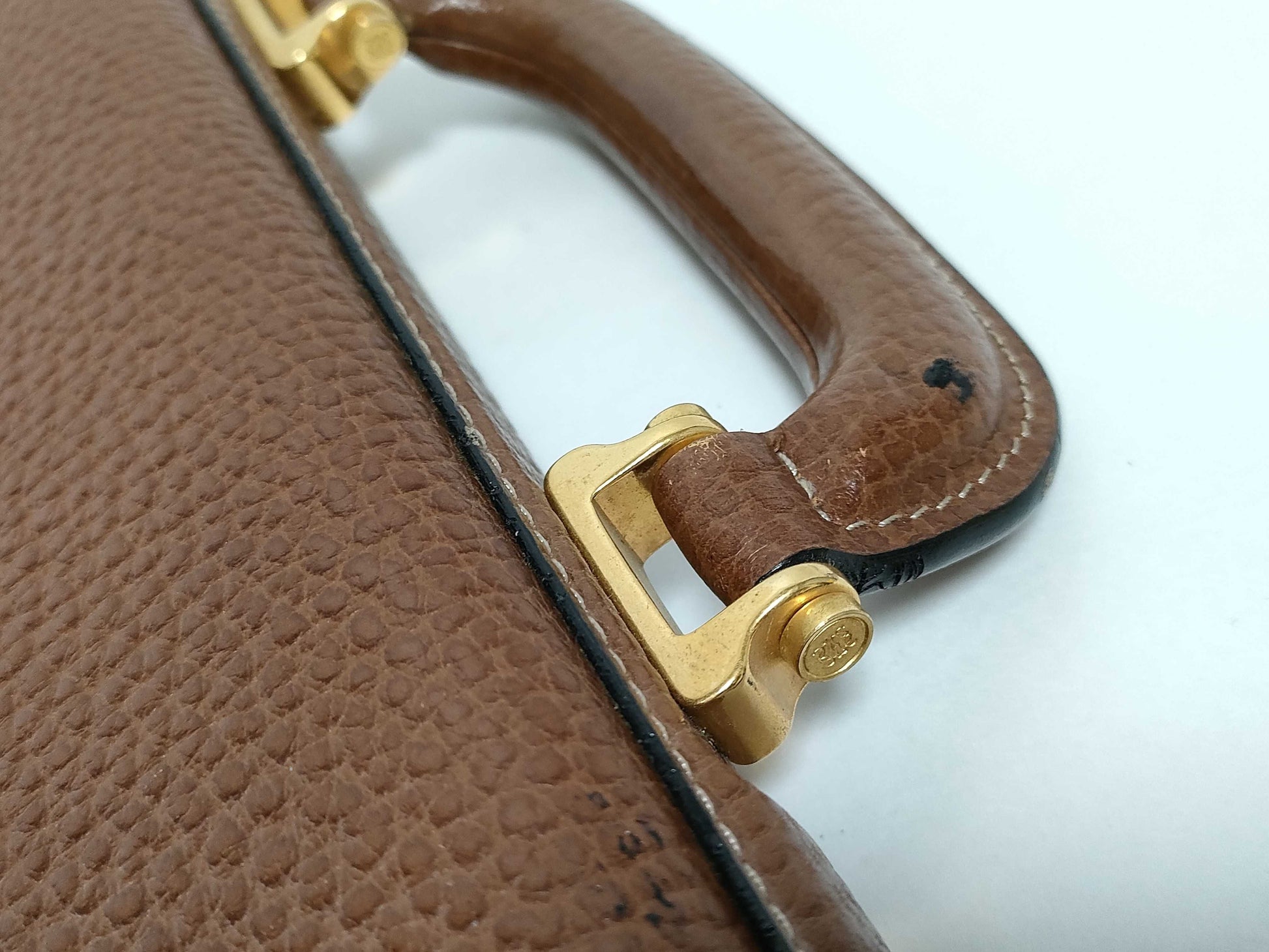 LOEWE Business Bag Anagram Brown Business Bag