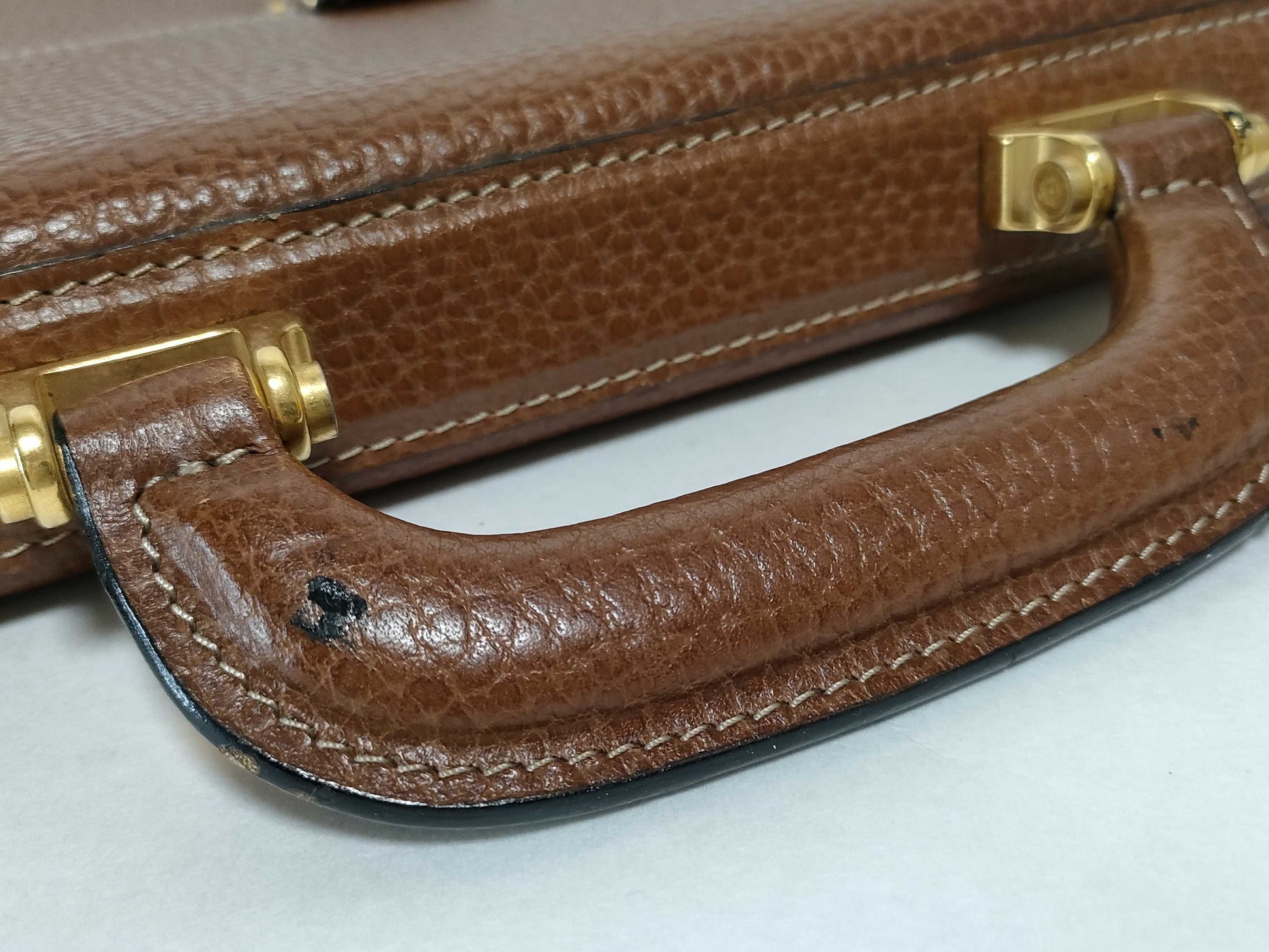 LOEWE Business Bag Anagram Brown Business Bag