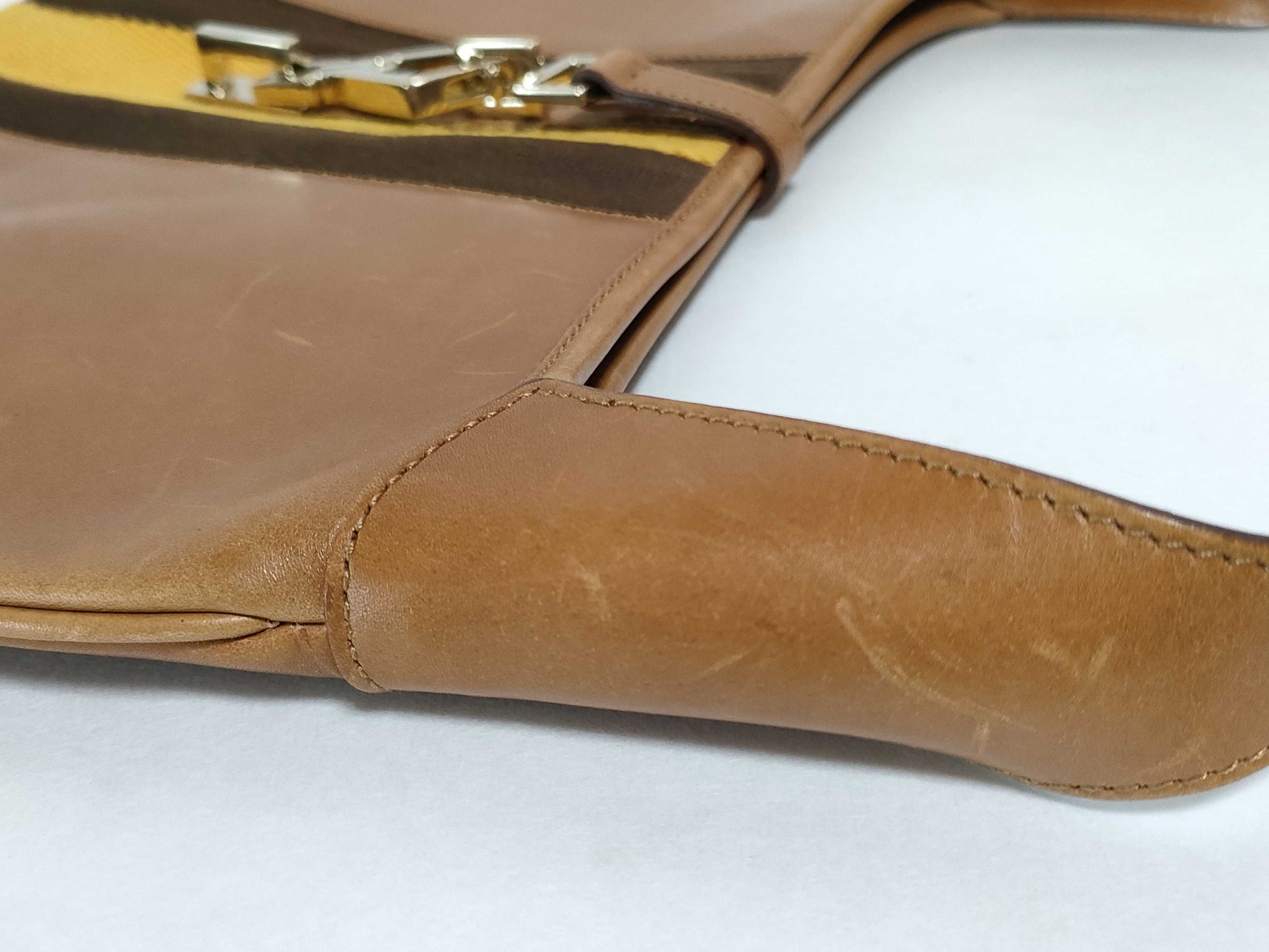GUCCI Jackie Gucci Jackie Shoulder Bag Brown Shoulder Bag