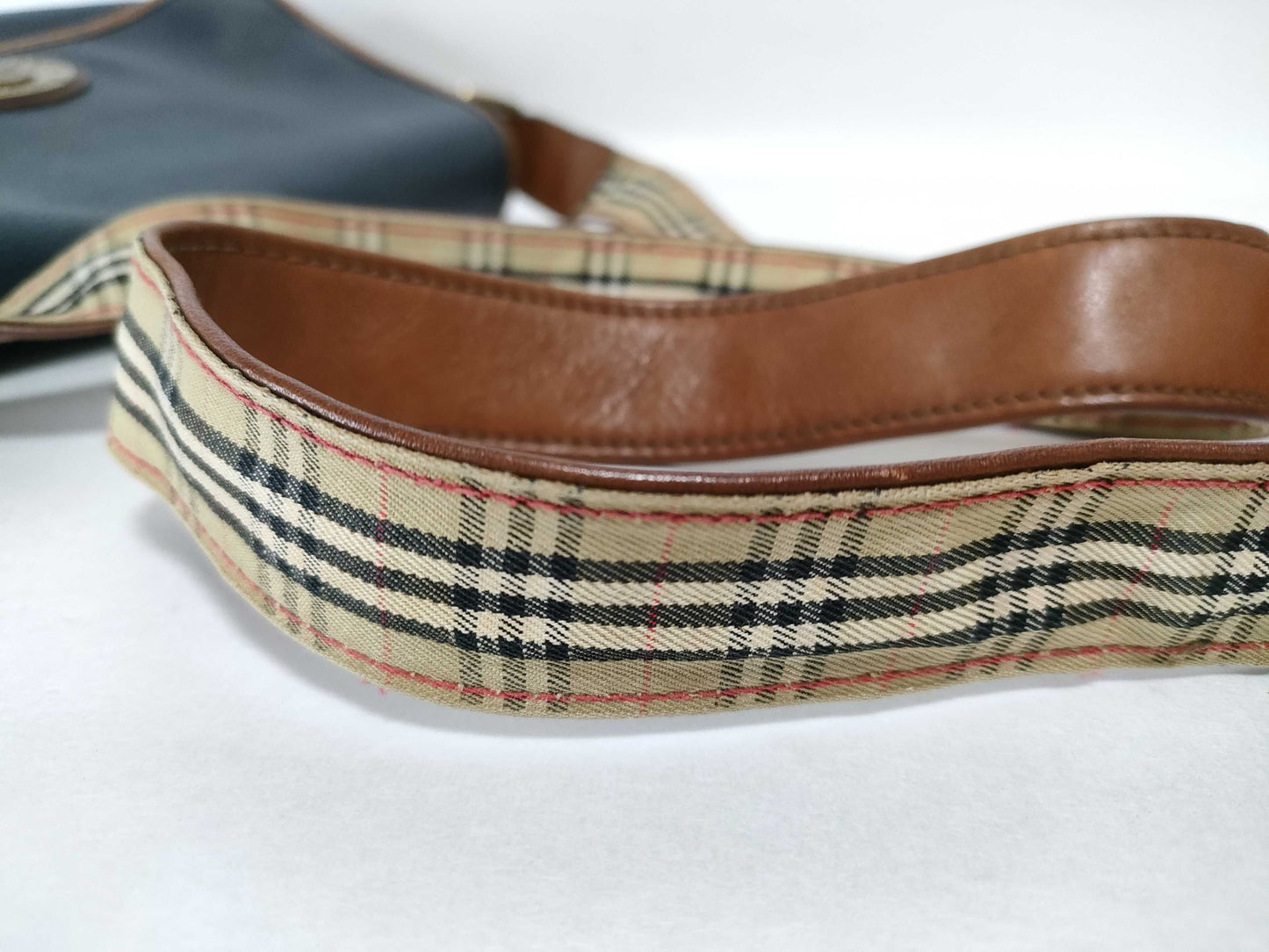 Burberrys Burberry Shoulder Bag Blue Shoulder Bag