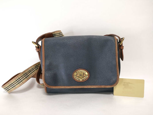 Burberrys Burberry Shoulder Bag Blue Shoulder Bag