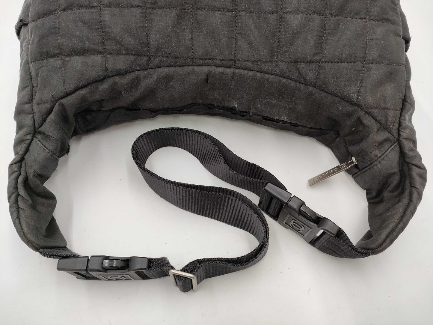 CHANEL Chocobar Sport Shoulder Bag, Black