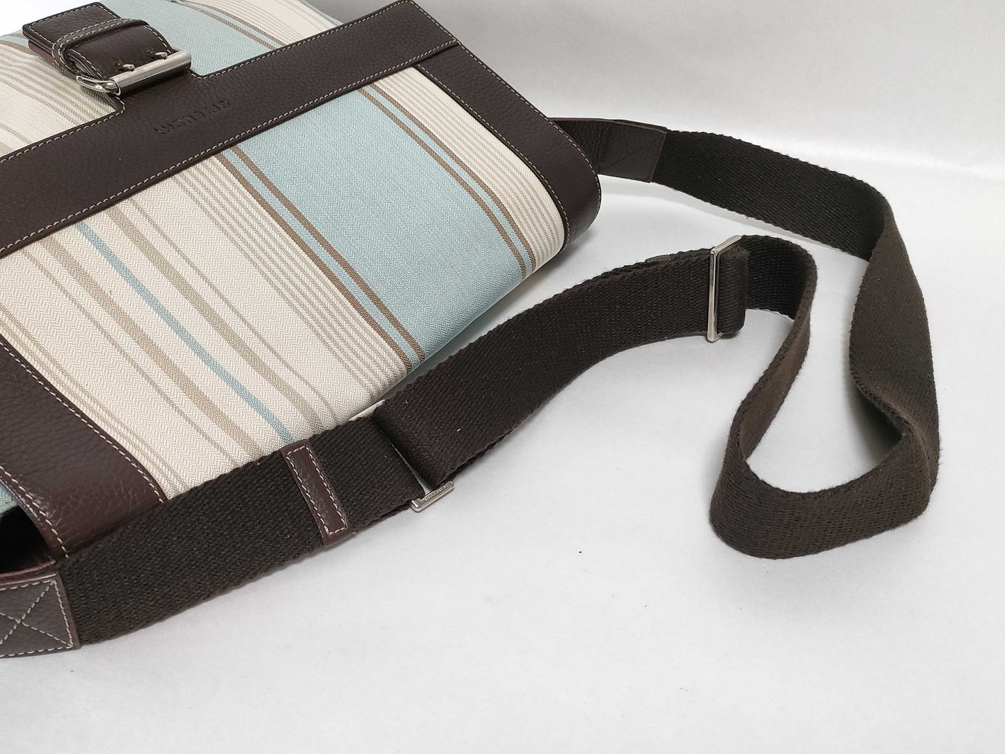 GIVENCHY Givenchy Shoulder Bag Blue Brown Shoulder Bag