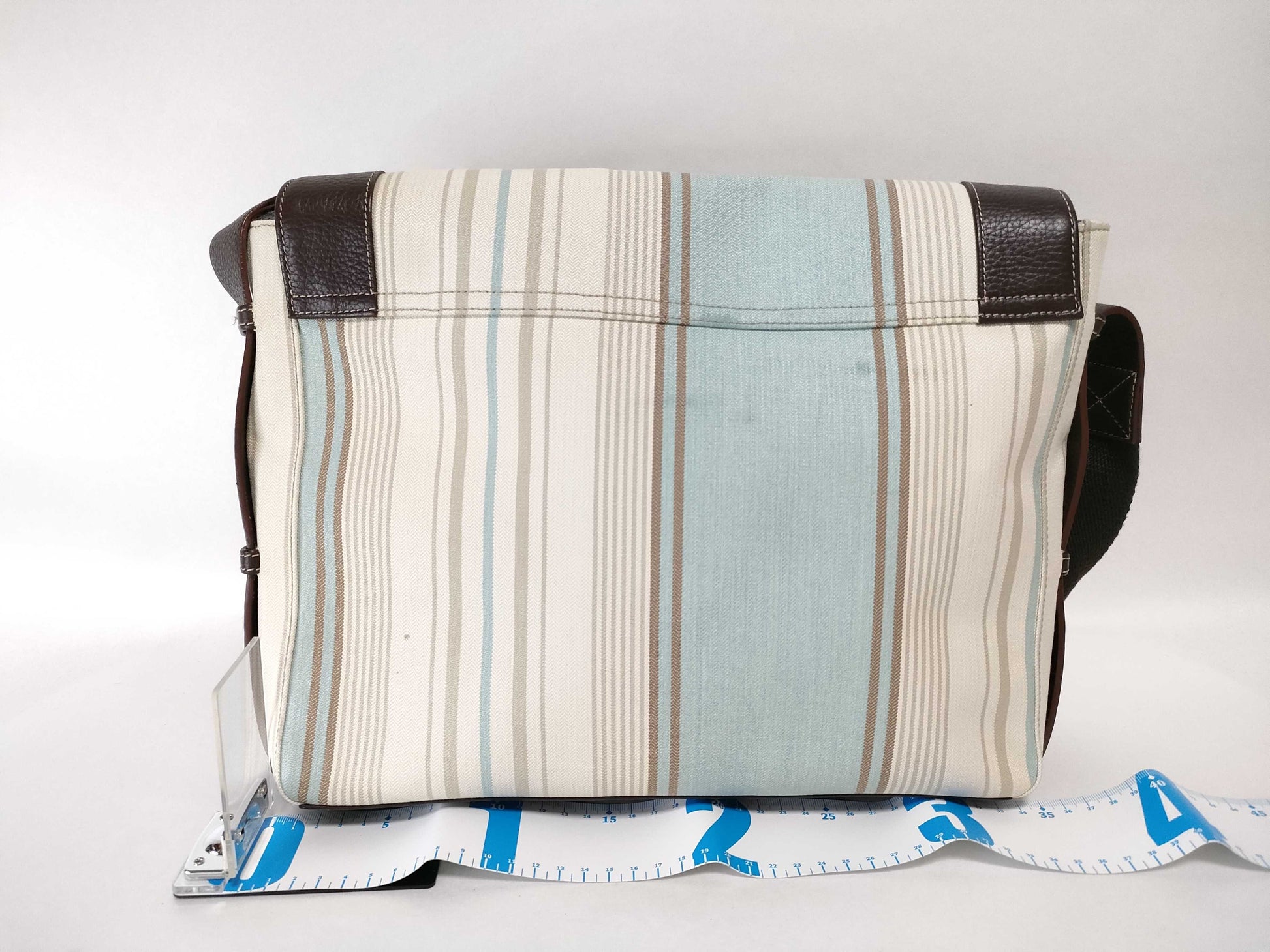 GIVENCHY Givenchy Shoulder Bag Blue Brown Shoulder Bag