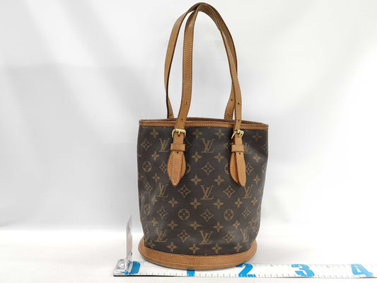 LOUIS VUITTON Louis Vuitton Bucket PM Handbag Tote Bag