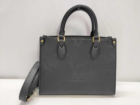 LOUIS VUITTON Monogram Unplanted Louis Vuitton On the Go PM M45653 Handbag
