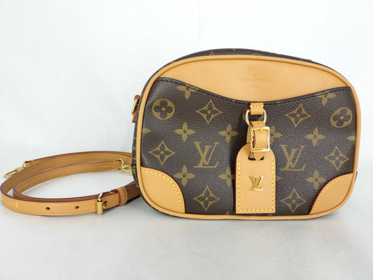 LOUIS VUITTON Monogram Louis Vuitton Monogram Deauville MINI M45528 Shoulder Bag