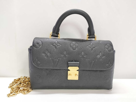 LOUIS VUITTON Monogram Unplanted Nano Madeleine Handbag M12144 Handbag