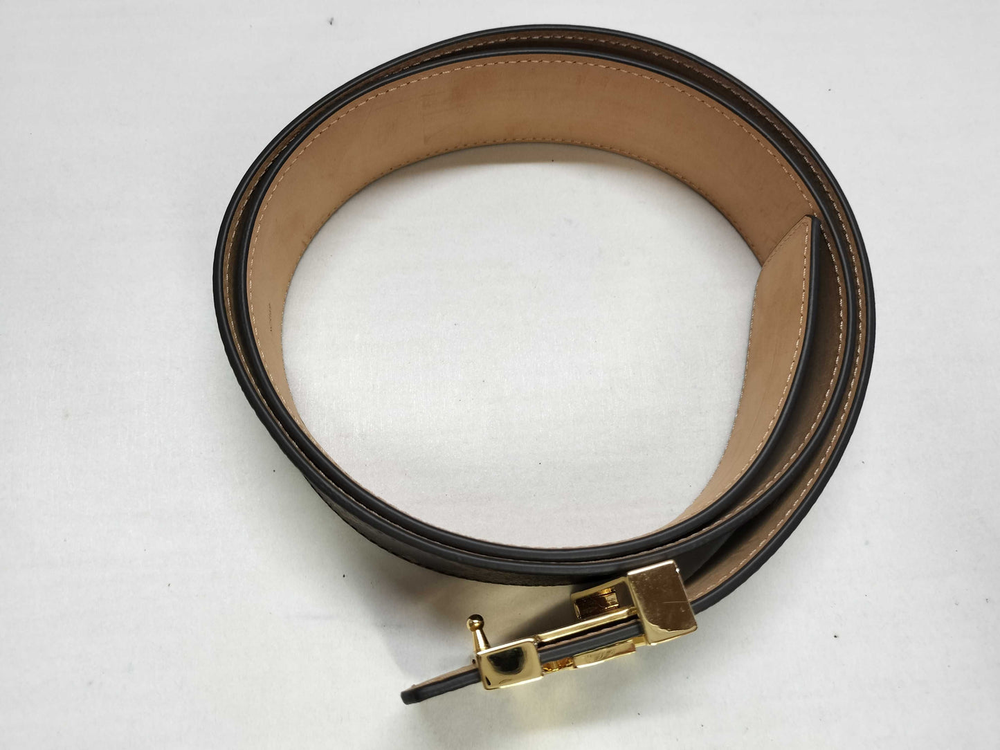 LOUIS VUITTON Monogram Louis Vuitton Belt Size 95 Belt