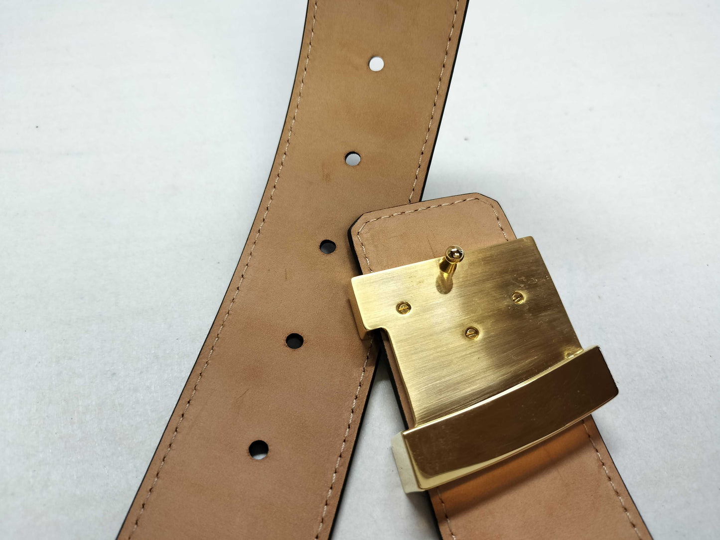 LOUIS VUITTON Monogram Louis Vuitton Belt Size 95 Belt