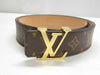 LOUIS VUITTON Monogram Louis Vuitton Belt Size 95 Belt